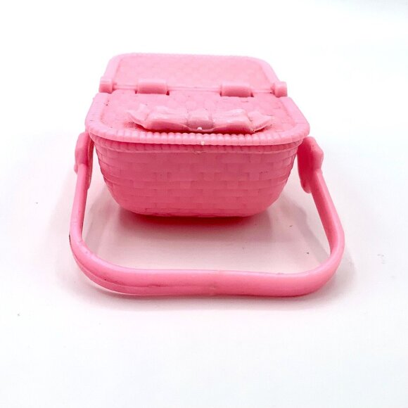 Miniature Flocked Dogs Figures Animal Puppies & Basket 1 1/4”-1 1/2” Lot Of 3 - Picture 10 of 15